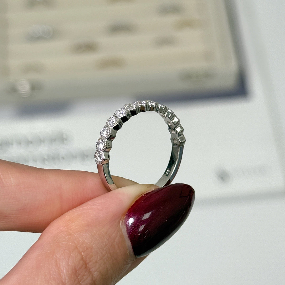 AGIDesignShop Dorina Lab-Created Diamonds Wedding Band