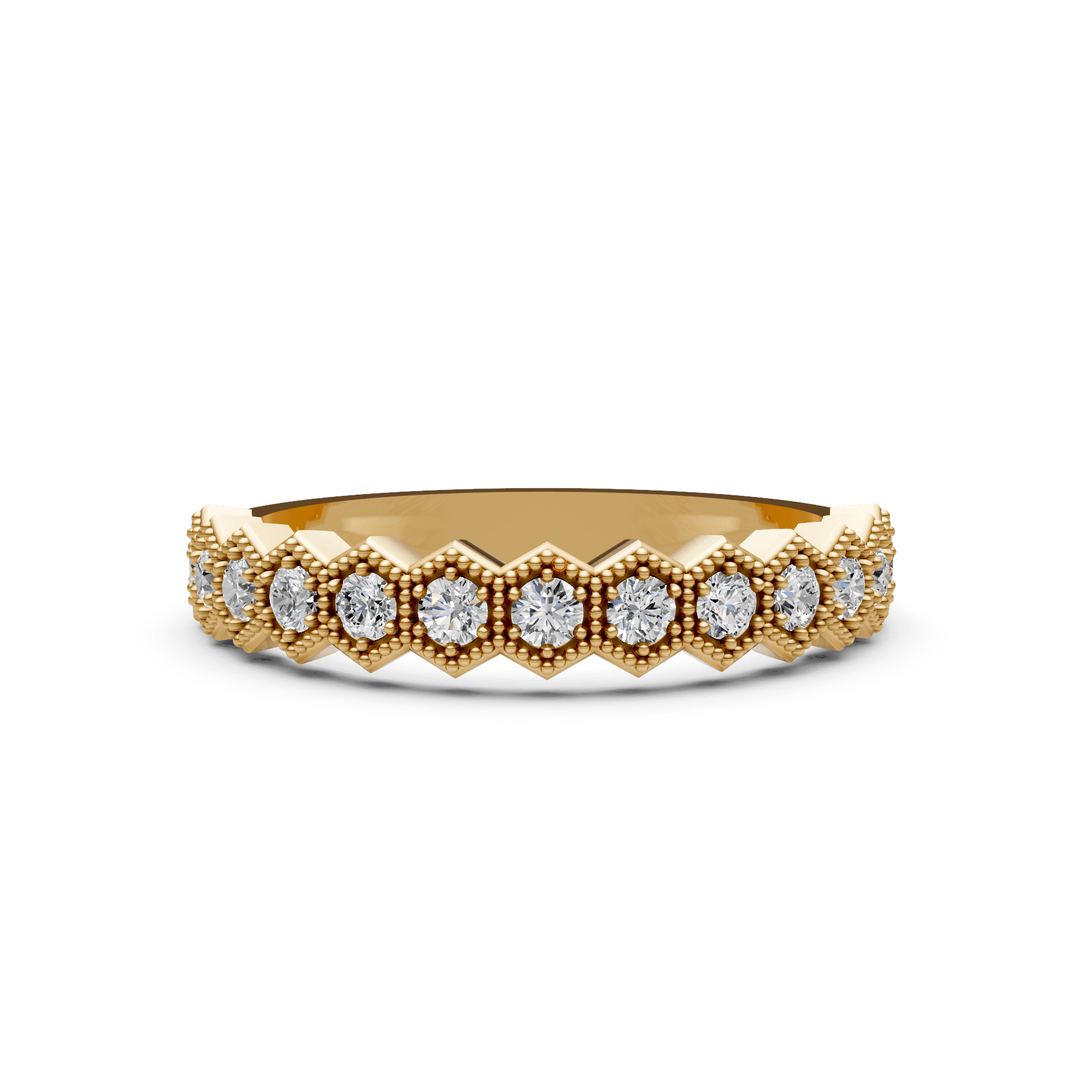 AGIDesignShop Dorina Lab-Created Diamonds Wedding Band