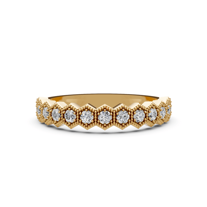 AGIDesignShop Dorina Lab-Created Diamonds Wedding Band
