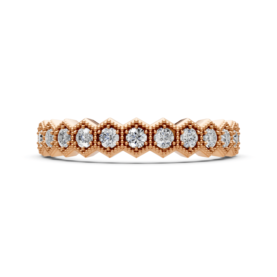 AGIDesignShop Dorina Lab-Created Diamonds Wedding Band