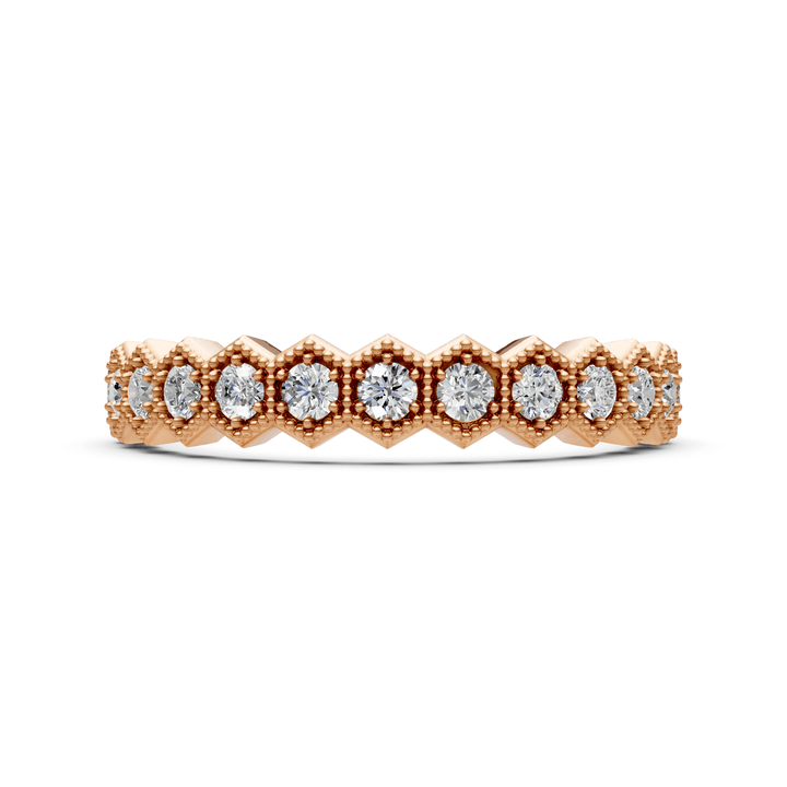 AGIDesignShop Dorina Lab-Created Diamonds Wedding Band
