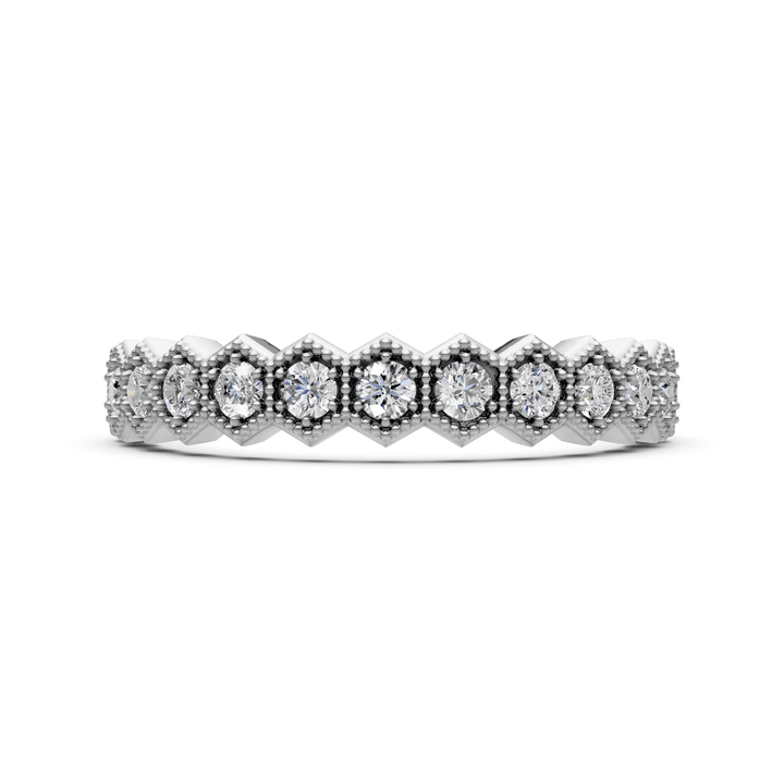 AGIDesignShop Dorina Lab-Created Diamonds Wedding Band