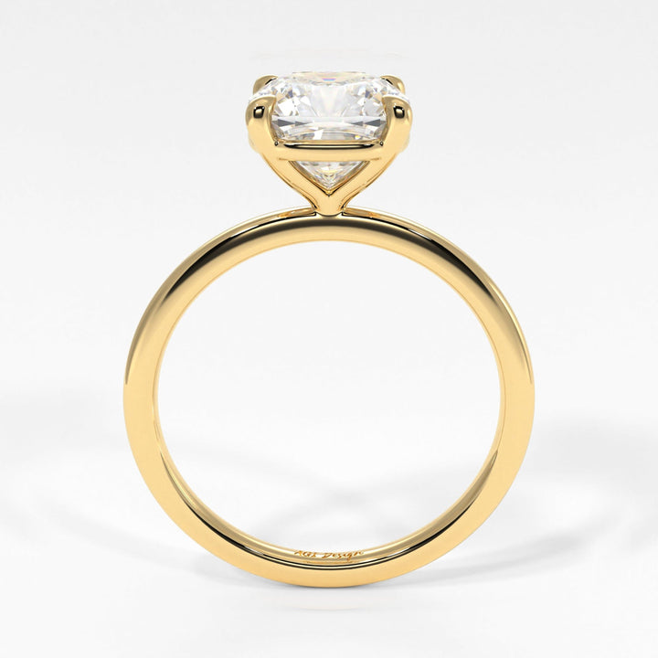 AGI Design Eden Cushion Cut Lab Created Diamond Engagement Ring