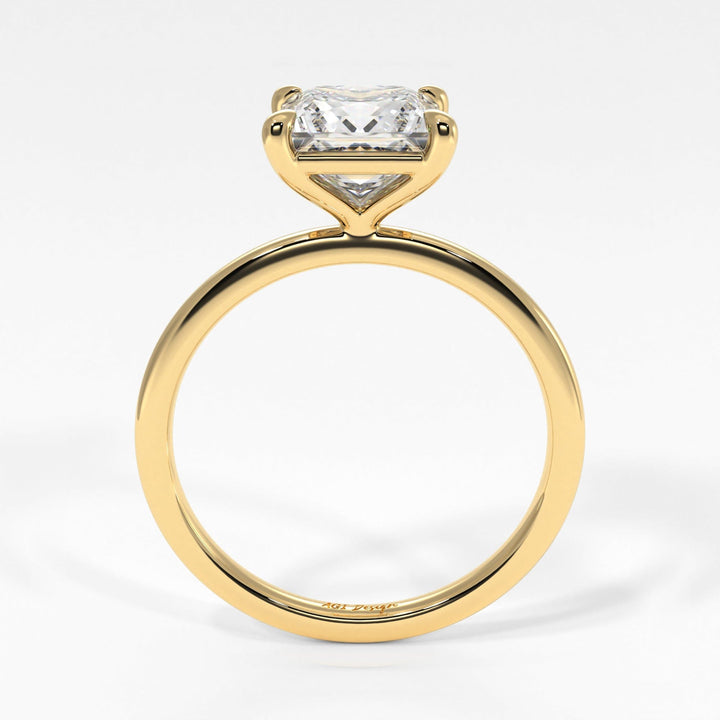 AGI Design Eden Princess Cut Lab Created Diamond Engagement Ring
