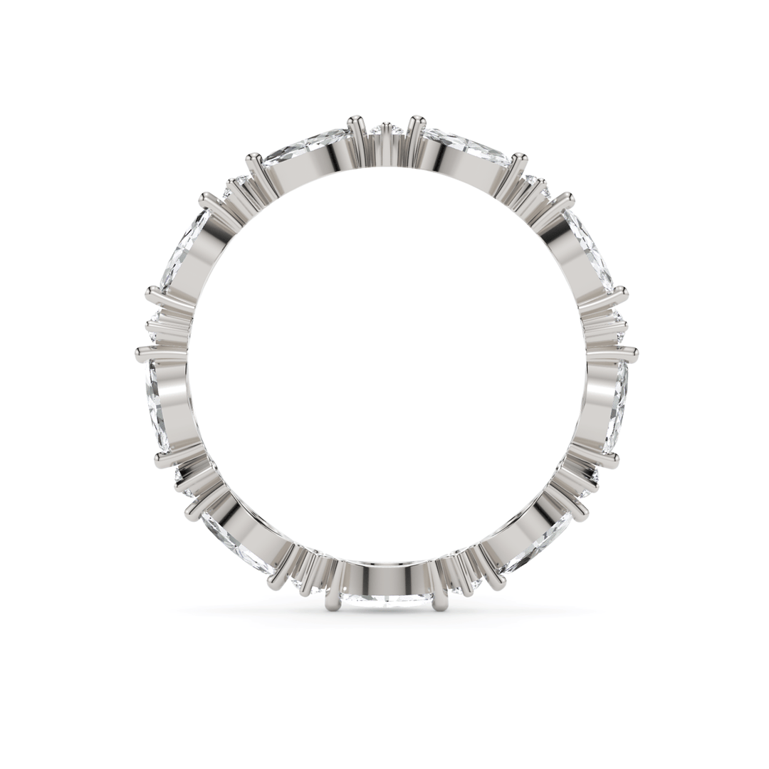 AGIDesignShop Elly Lab-Created Diamonds Wedding Band