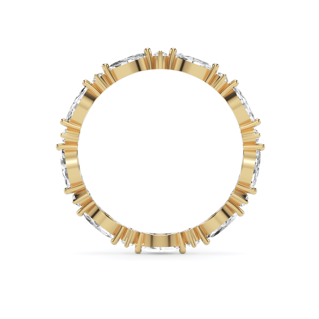 AGIDesignShop Elly Lab-Created Diamonds Wedding Band