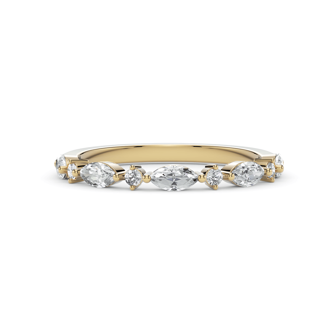 AGIDesignShop Elly Lab-Created Diamonds Wedding Band