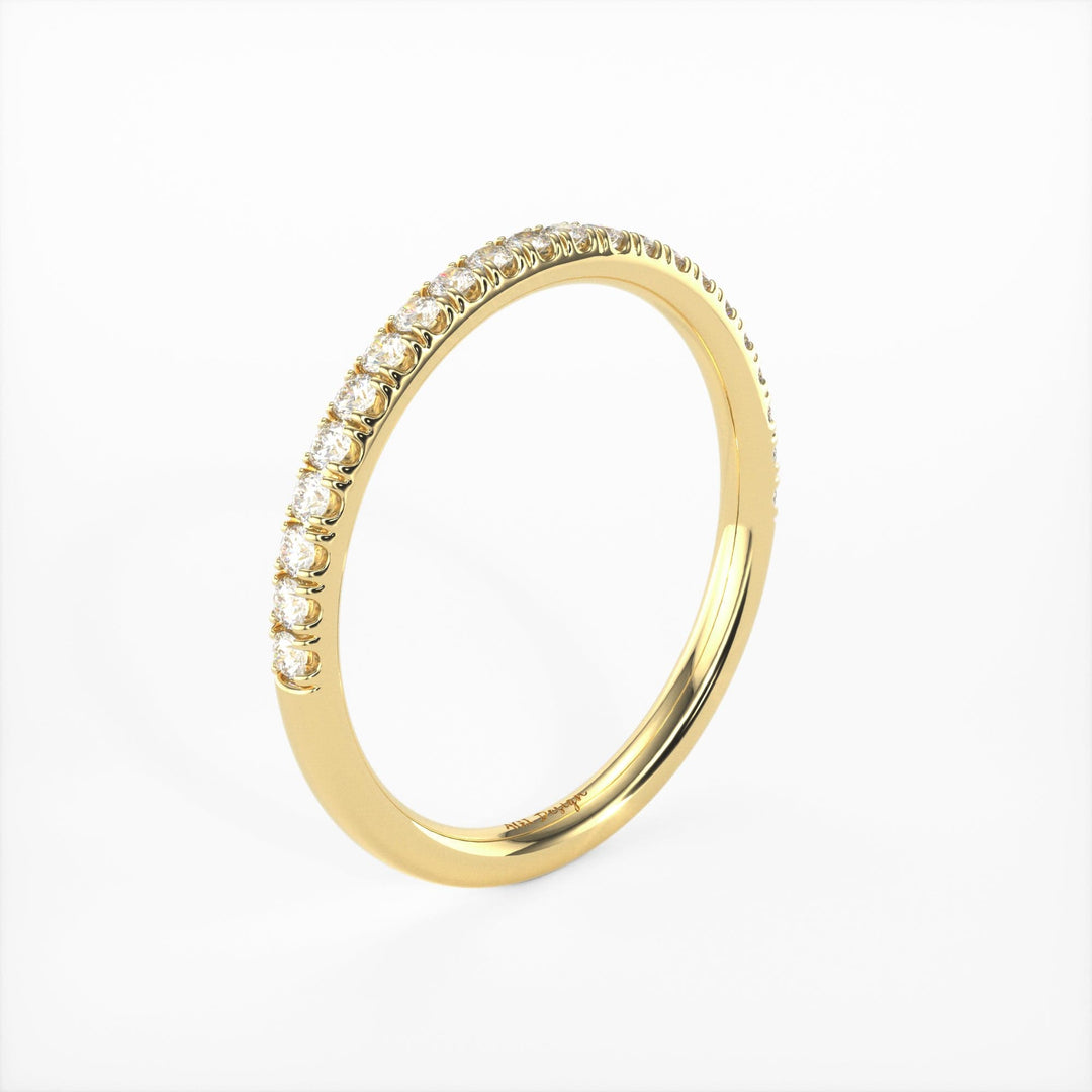 AGIDesignShop Frankie Diamond Wedding Band