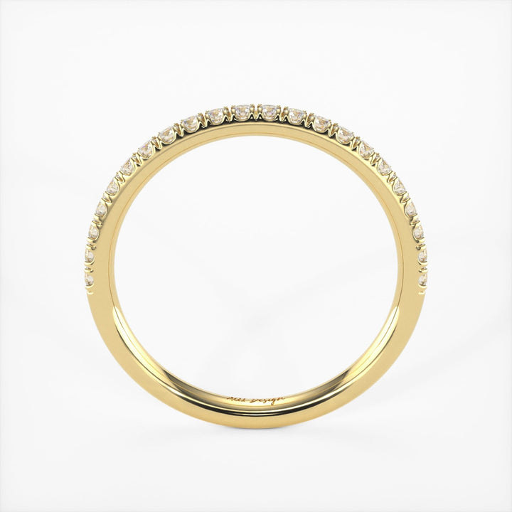 AGIDesignShop Frankie Diamond Wedding Band