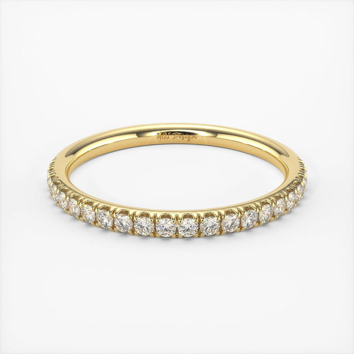 AGIDesignShop Frankie Diamond Wedding Band