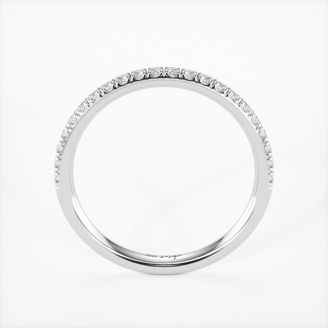 AGIDesignShop Frankie Diamond Wedding Band