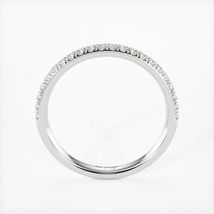 AGIDesignShop Frankie Diamond Wedding Band