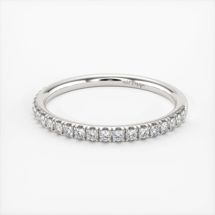 AGIDesignShop Frankie Diamond Wedding Band