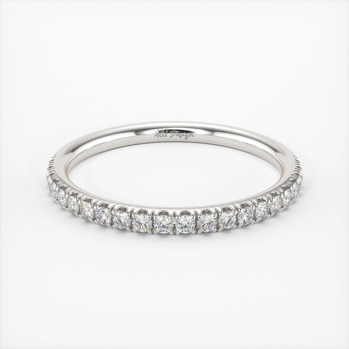 AGIDesignShop Frankie Diamond Wedding Band