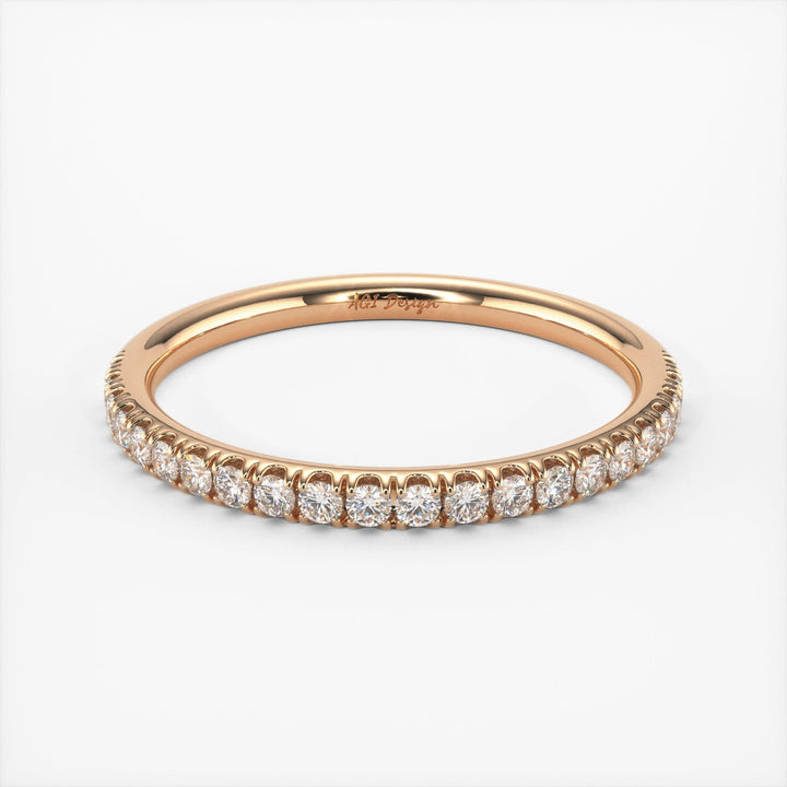 AGIDesignShop Frankie Diamond Wedding Band