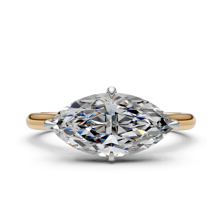 AGIDesignShop Kayla Marquise Moissanite  Engagement Ring