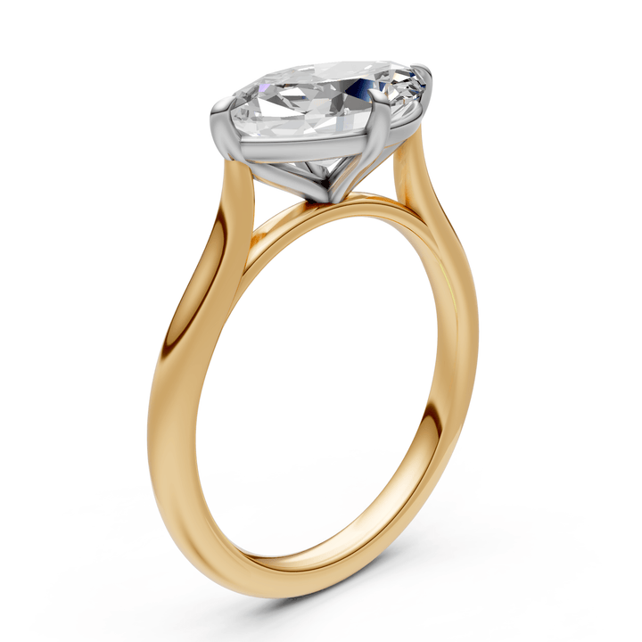 AGIDesignShop Kayla Marquise Moissanite  Engagement Ring