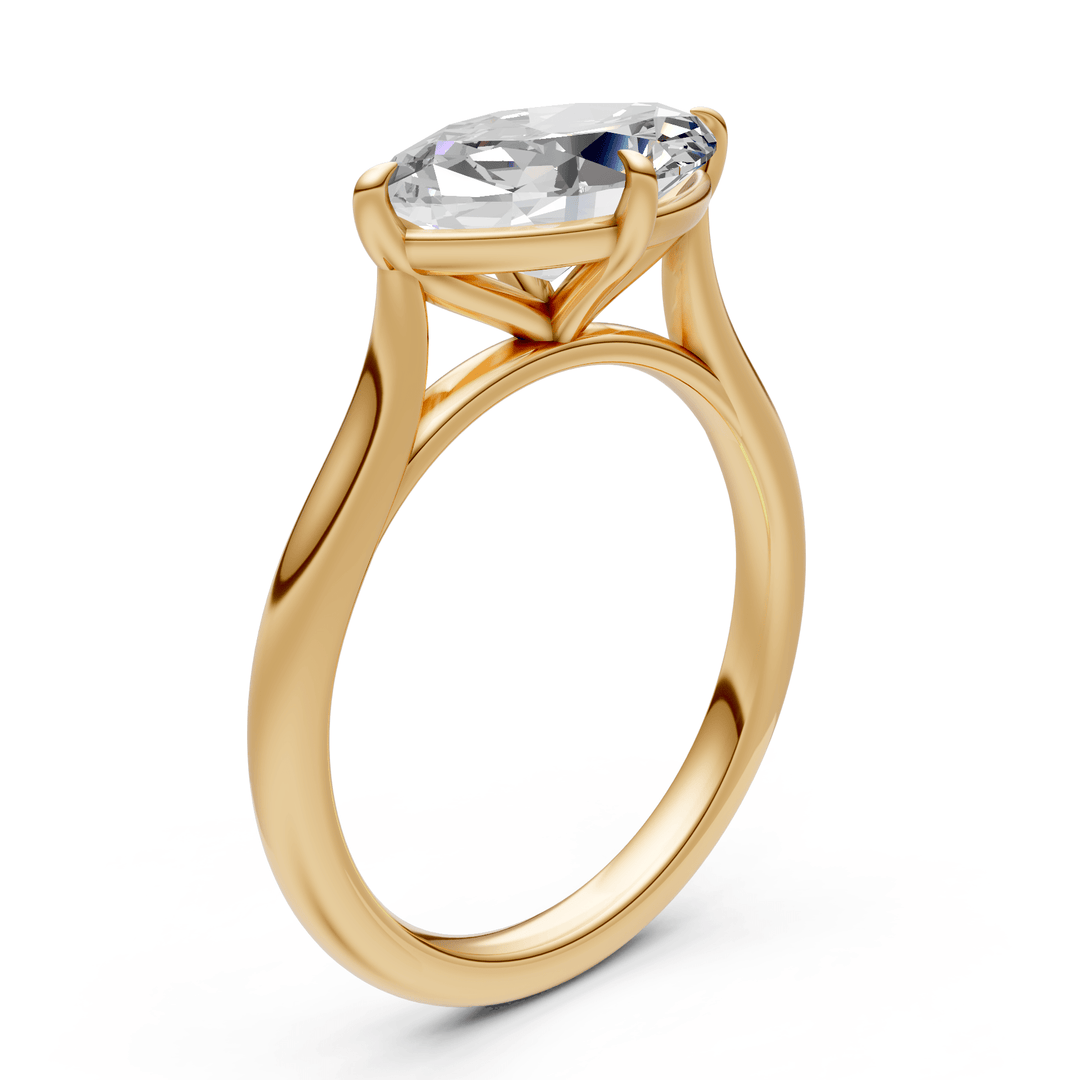 AGIDesignShop Kayla Marquise Moissanite  Engagement Ring