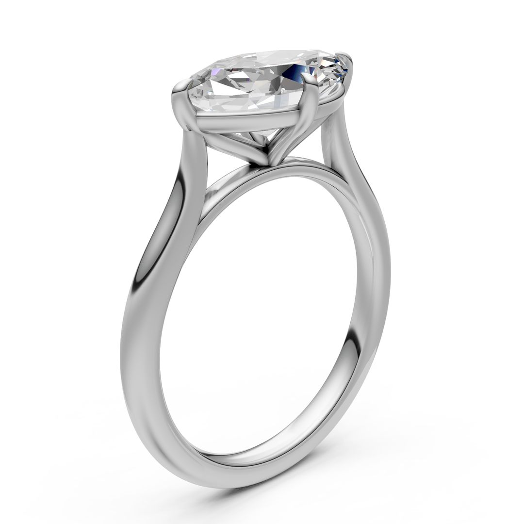 AGIDesignShop Kayla Marquise Moissanite  Engagement Ring