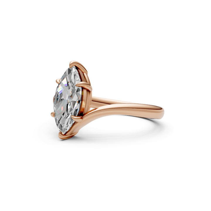AGIDesignShop Liv Marquise Moissanite  Engagement Ring