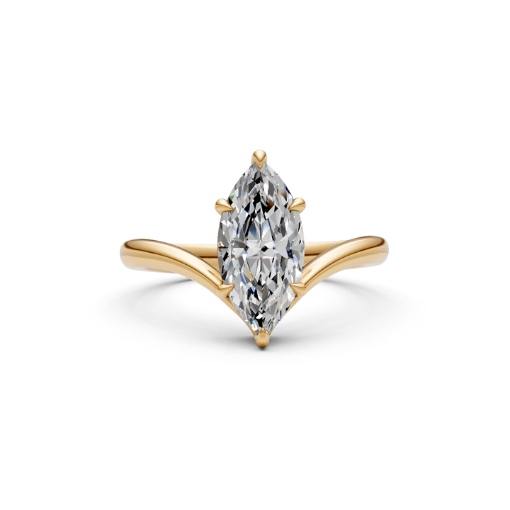 AGIDesignShop Liv Marquise Moissanite  Engagement Ring