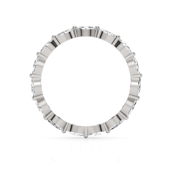 AGI Design Martina Marquise Cut Lab-grown  Diamonds Wedding Band