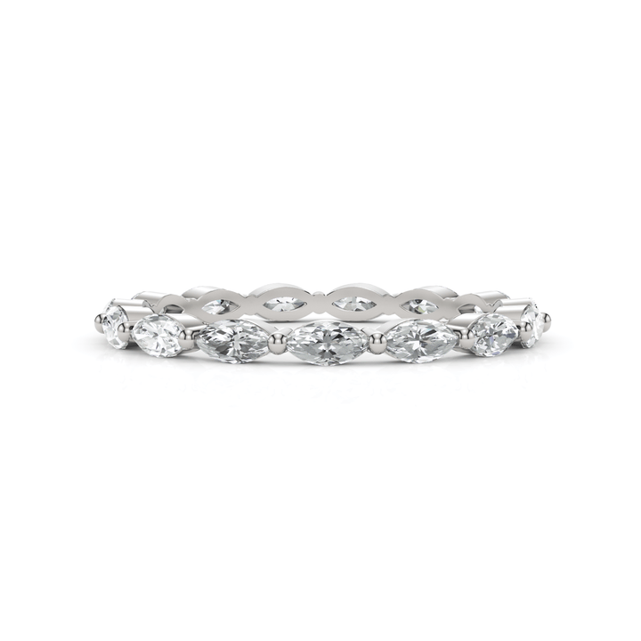 AGI Design Martina Marquise Cut Lab-grown  Diamonds Wedding Band