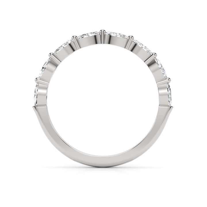 AGI Design Martina Marquise Cut Lab-grown  Diamonds Wedding Band