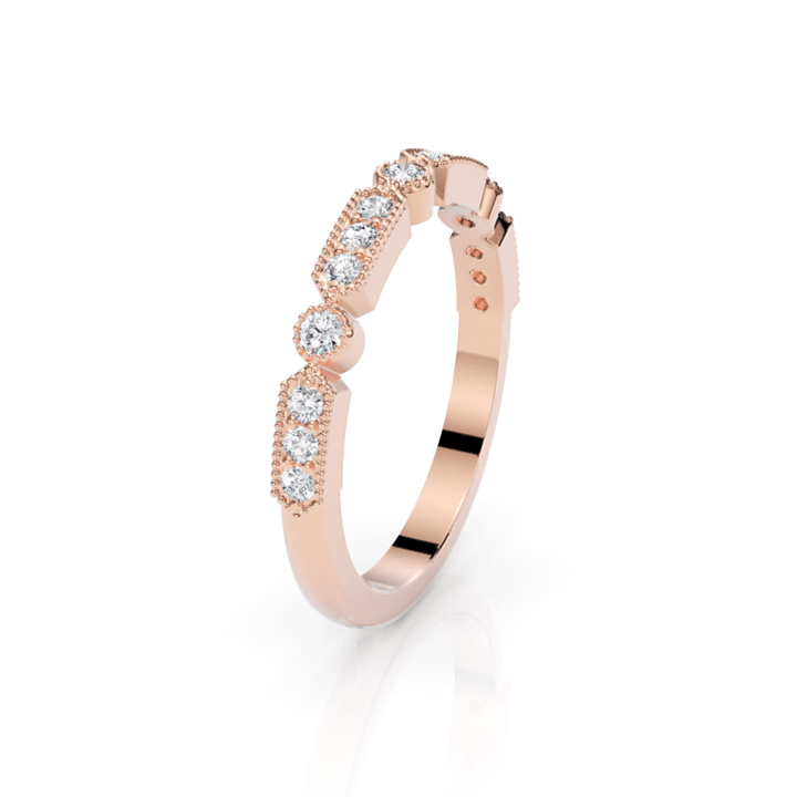 AGIDesignShop Maya Diamond Wedding Band