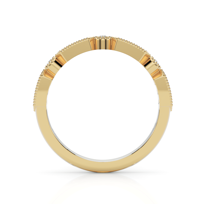 AGIDesignShop Maya Diamond Wedding Band