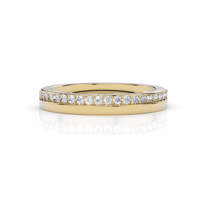 AGIDesignShop Paula Lab Created Diamond Wedding Band