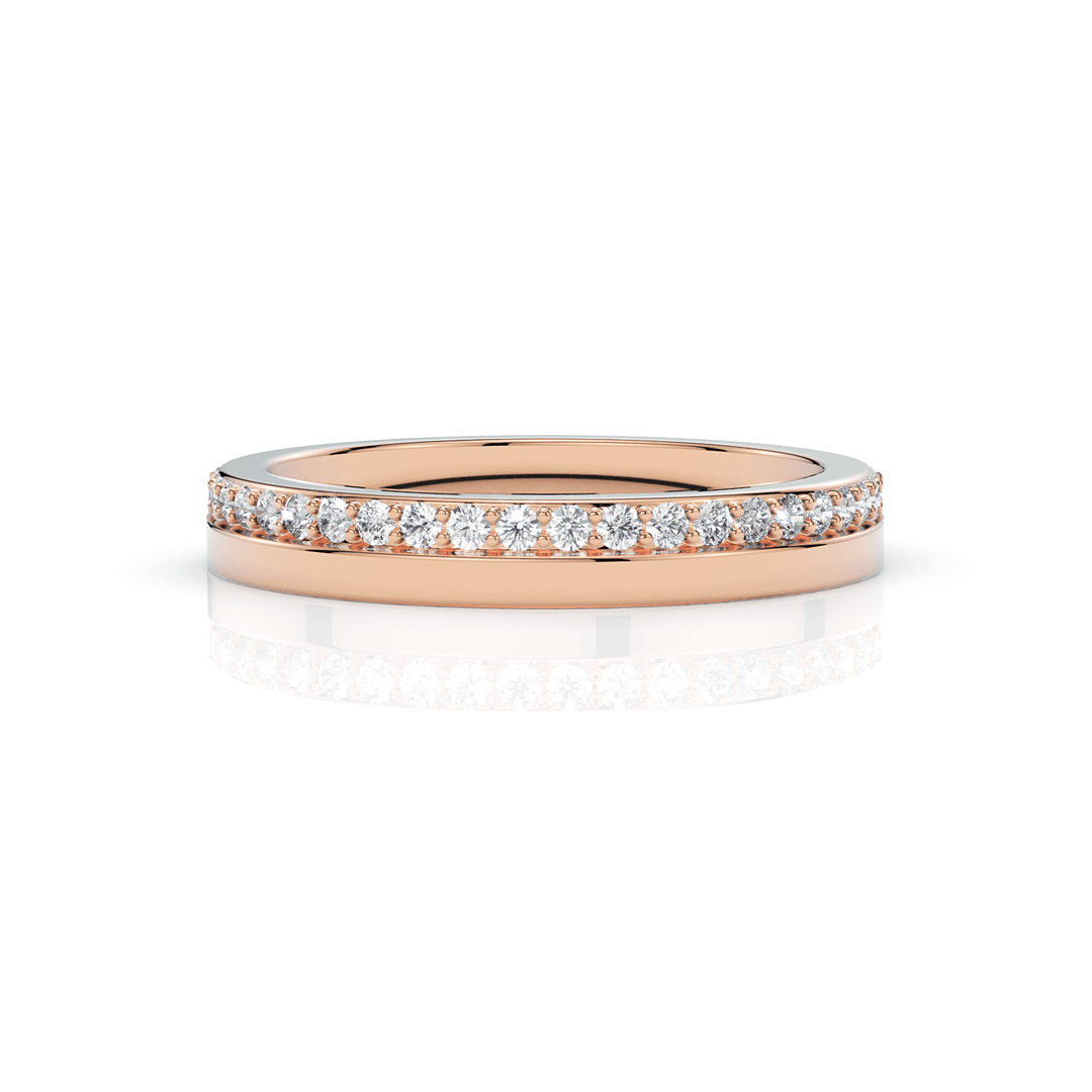 AGIDesignShop Paula Lab Created Diamond Wedding Band