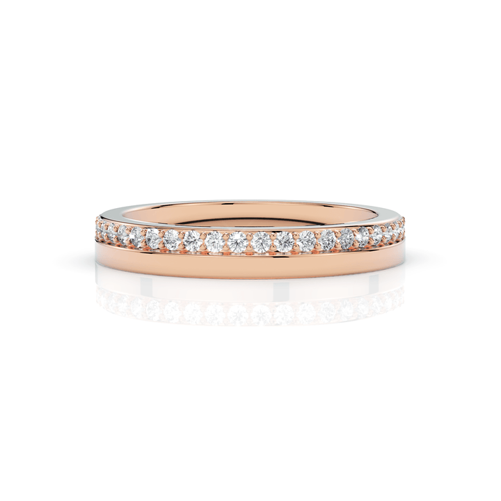 AGIDesignShop Paula Lab Created Diamond Wedding Band