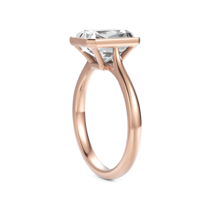 AGI Design Rachel Radiant Lab Created Diamond Bezel Engagement Ring