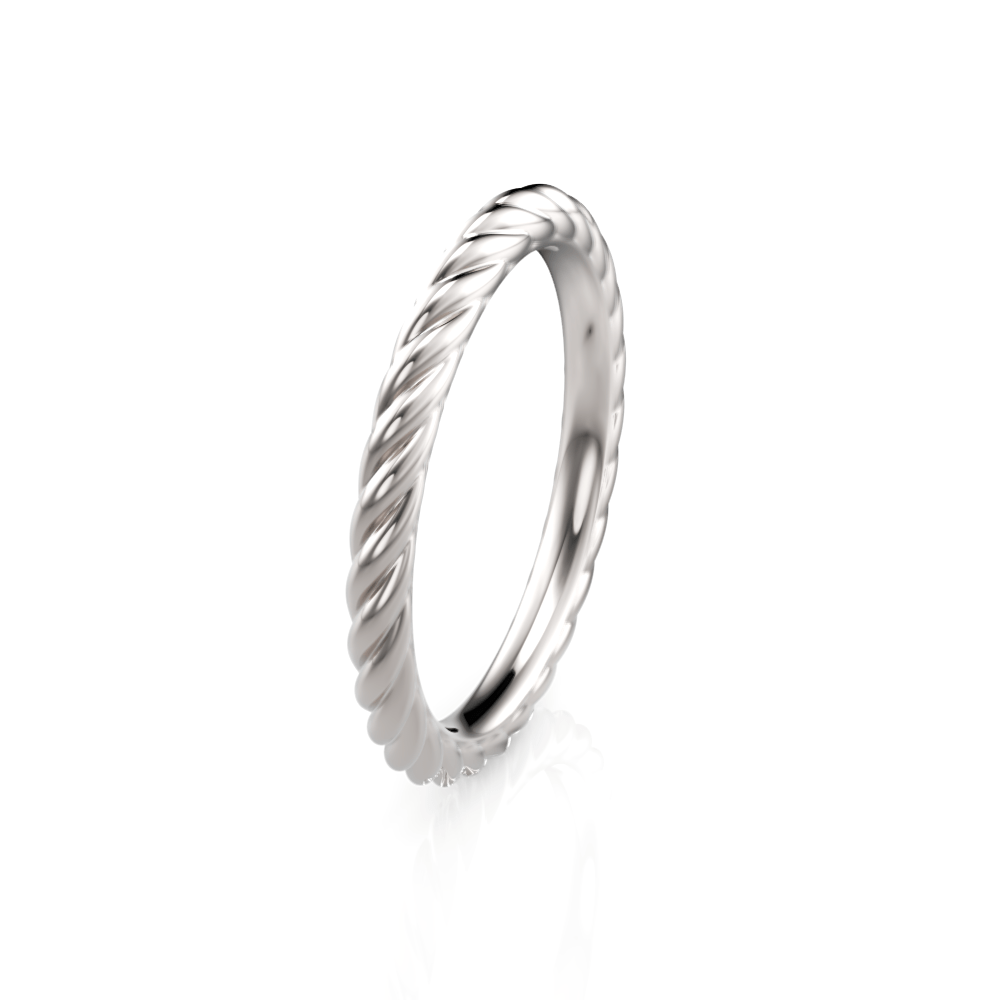 AGIDesignShop Rope Wedding Ring