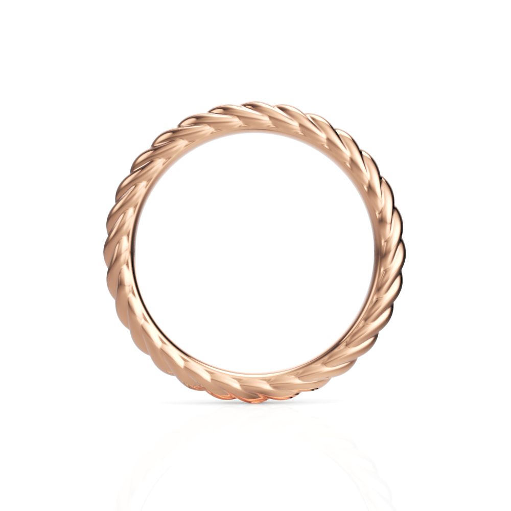 AGIDesignShop Rope Wedding Ring
