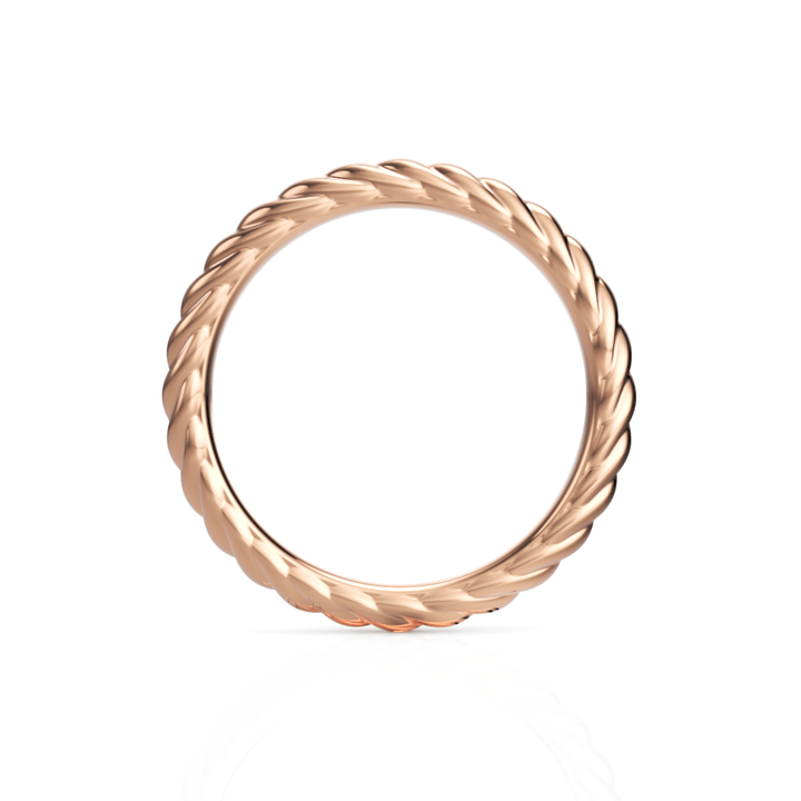 AGIDesignShop Rope Wedding Ring