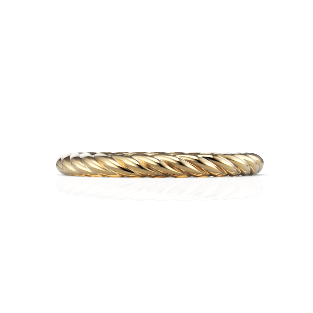 AGIDesignShop Rope Wedding Ring