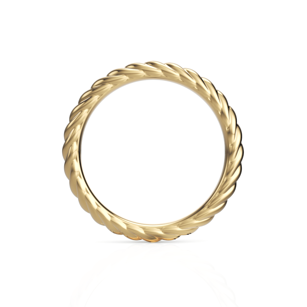 AGIDesignShop Rope Wedding Ring