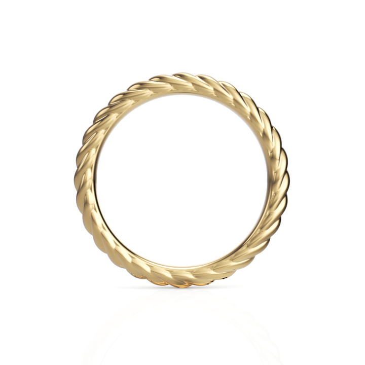 AGIDesignShop Rope Wedding Ring