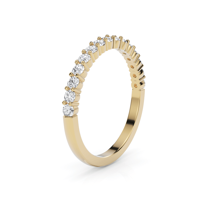 AGIDesignShop Sage Lab-Created Diamonds Wedding Band