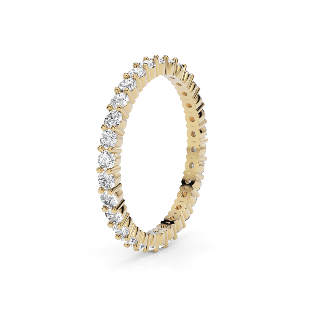 AGIDesignShop Sage Lab-Created Diamonds Wedding Band