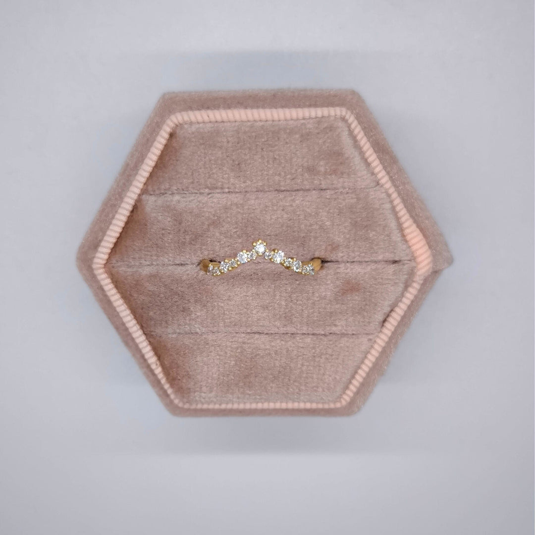 AGIDesignShop Shira Lab-Created Diamonds Wedding Band