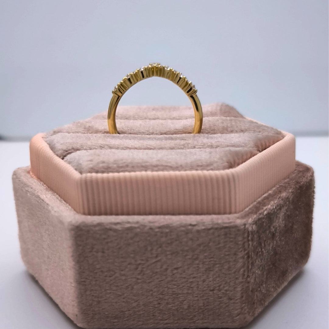 AGIDesignShop Shira Lab-Created Diamonds Wedding Band