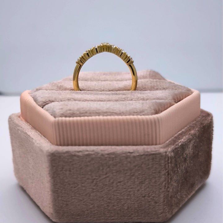 AGIDesignShop Shira Lab-Created Diamonds Wedding Band