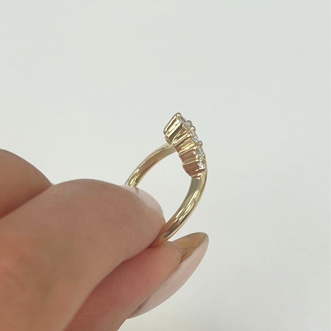 AGIDesignShop Sogol Lab-Created Diamonds Wedding Band