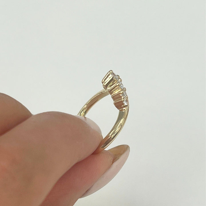 AGIDesignShop Sogol Lab-Created Diamonds Wedding Band