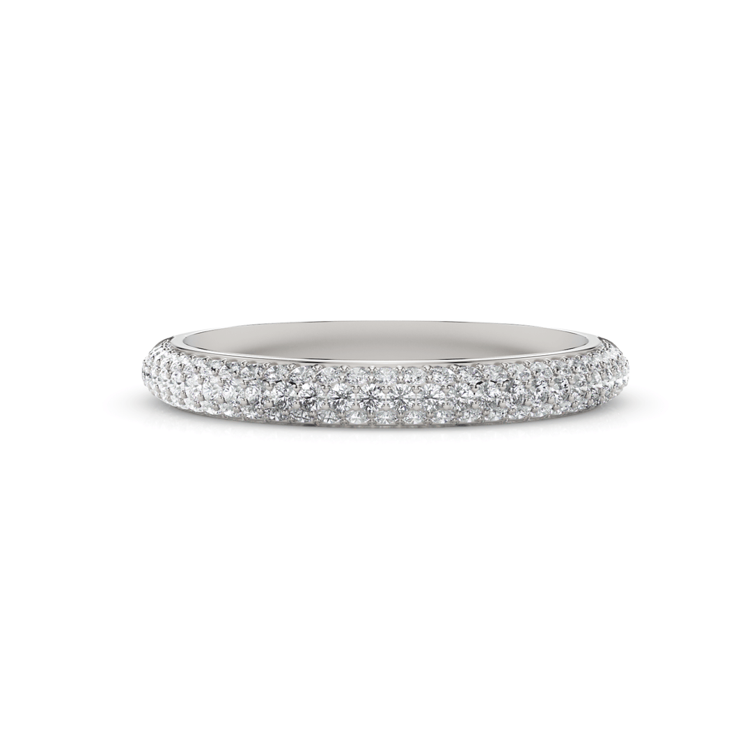 AGIDesignShop Sonia Lab-Created Diamonds Wedding Band