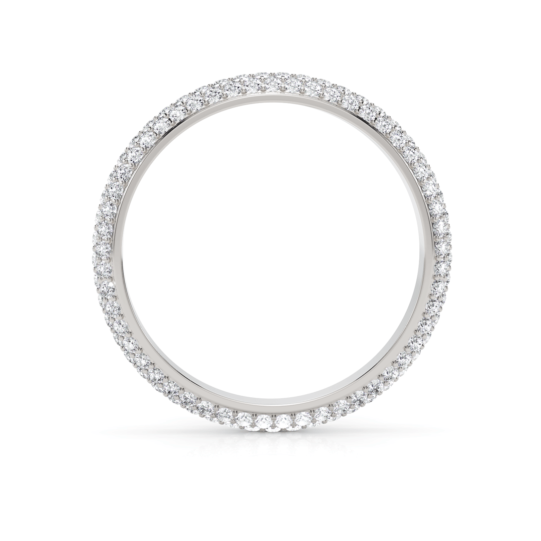 AGIDesignShop Sonia Lab-Created Diamonds Wedding Band