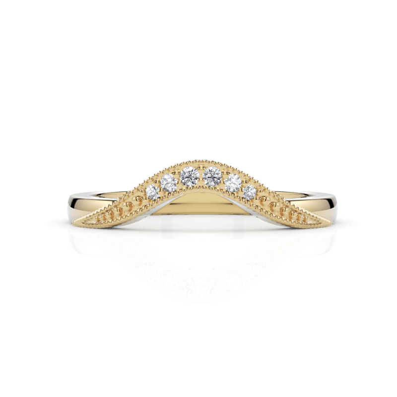 AGIDesignShop Stephany Diamond Wedding Band